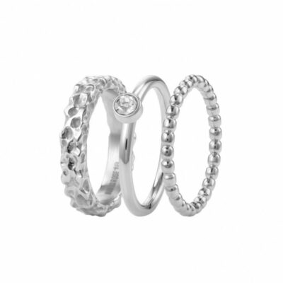 Ringar Bud To Rose  | Bud To Rose – Ring Ridge Trio Stal